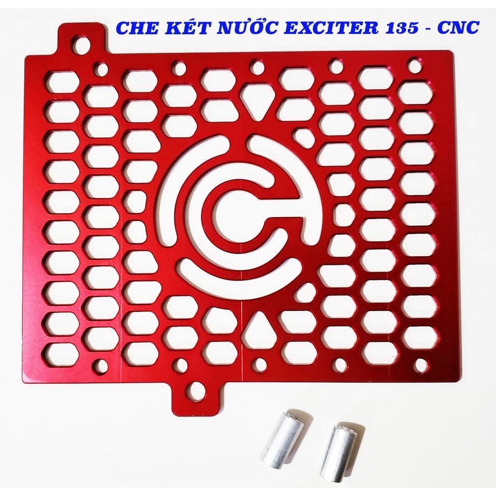 CHE KÉT NƯỚC EXCITER 135 NHÔM CNC MÀU