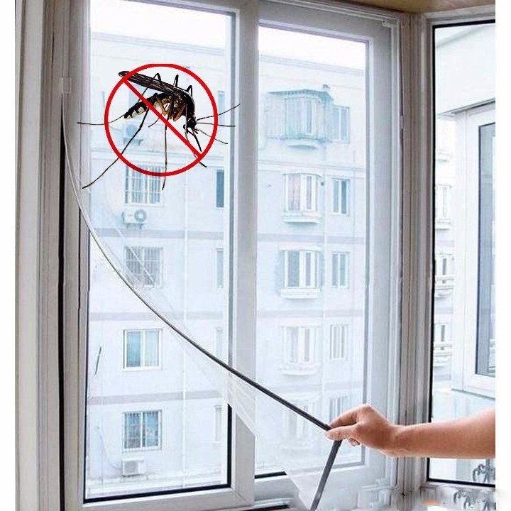 Tấm màn lưới vải dán che cửa sổ chống muỗi F171SPAZ