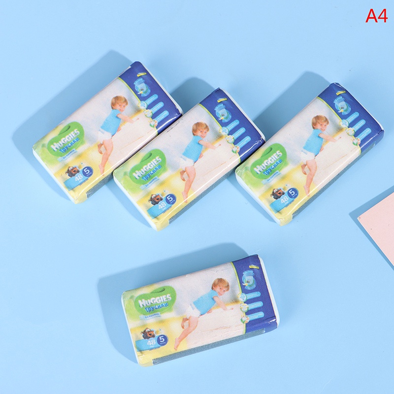 Bộ 4 Mô Hình Dụng Cụ Nấu Ăn mini Trang Trí Nhà Búp Bê