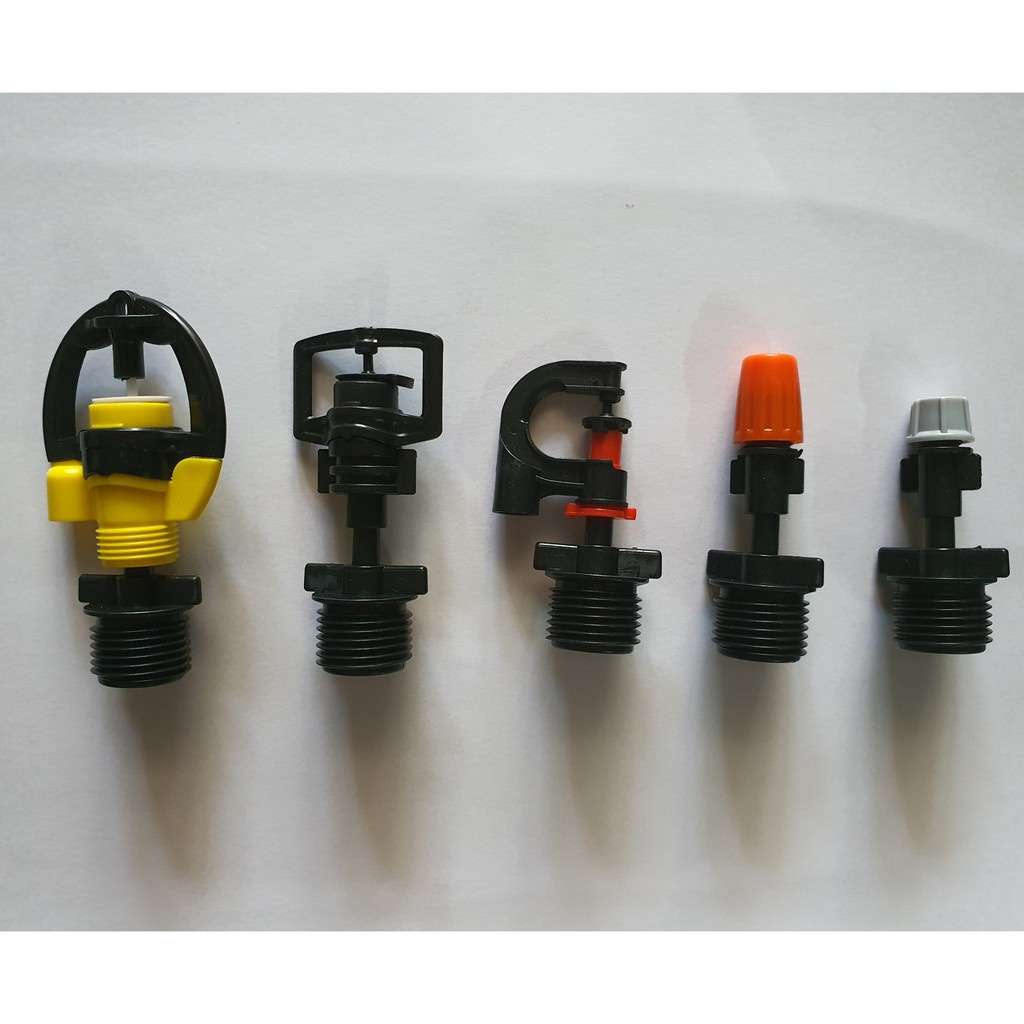 Ren ngoài 21 nối thẳng dùng nối với béc tưới đuôi 6 ly