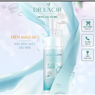 Sữa rửa mặt dịu nhẹ cho da khô,nhạy cảm, mỏng yếu Lamer care - dr.Lacir
