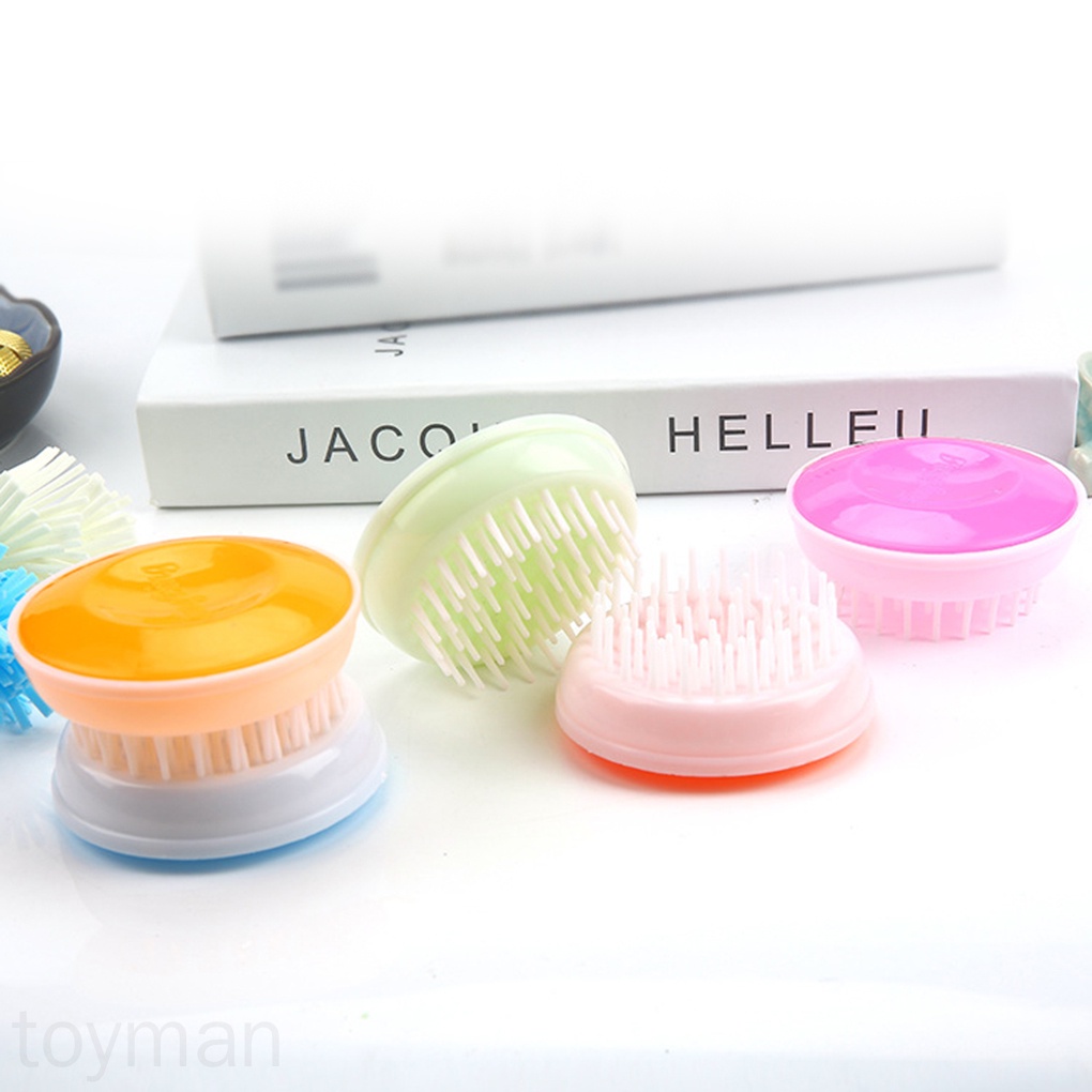 Lược gội massage da đầu thúc đẩy lưu thông máu nhiều màu tùy chọn