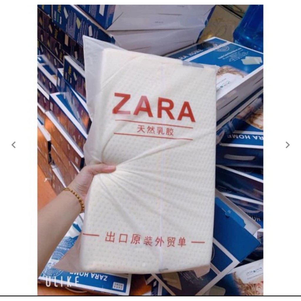 GỐI NGỦ CAO SU NON ZARA MỀM MẠI THOÁNG MÁT CHO BÉ 5 TUỔI TRỞ LÊN