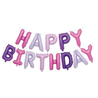 Bóng chữ Happy Birthday