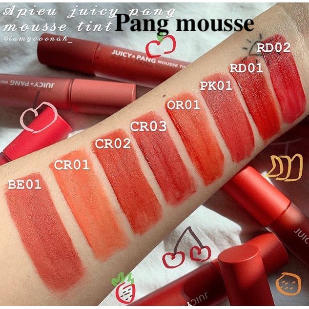MBC Son Apieu Juicy Pang Tint/ Juicy Pang Mousse Tint sale | BigBuy360 - bigbuy360.vn
