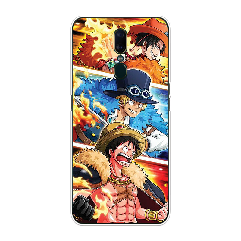 Ốp Lưng Oppo F7 F9 F11 Pro TPU mềm Case One Piece Family portrait