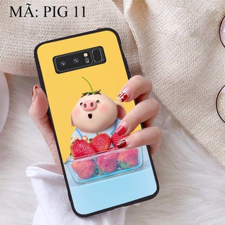 Ốp lưng samsung note 8 viền dẻo tpu bst pig cute