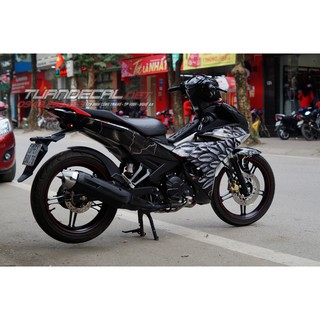 Tem Trùm Exciter 150 Đại bàng đen