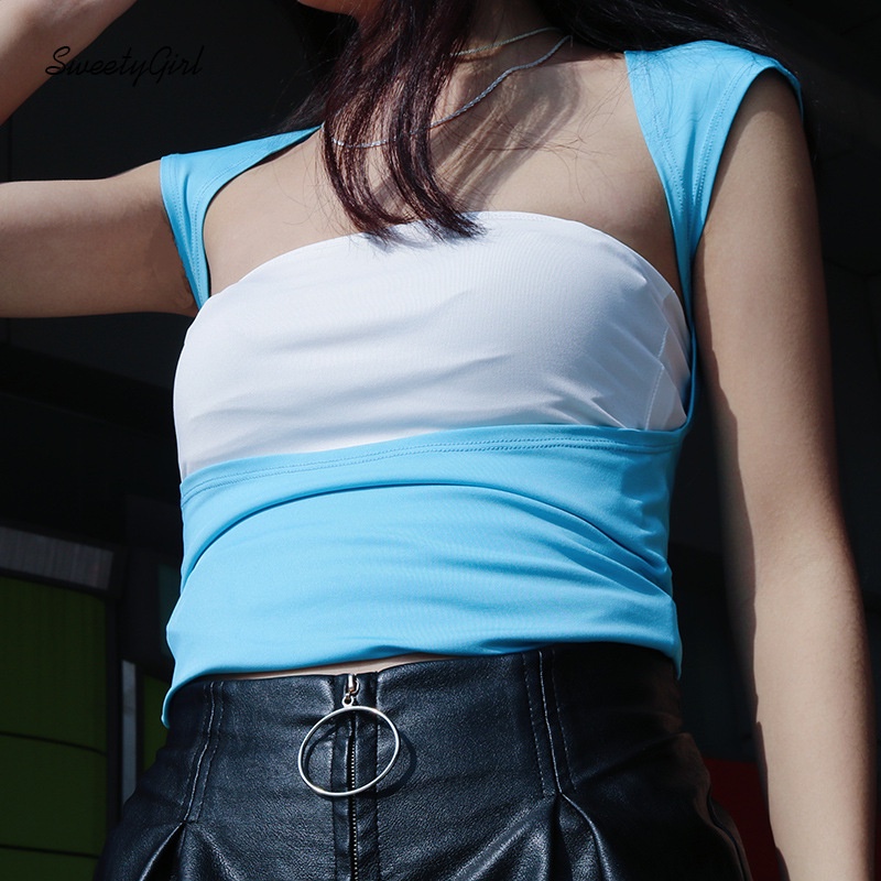 Áo Thun Ngắn Tay Cổ Tròn Màu Trơn Thời Trang 2022 Quyến Rũ Cho Nữ