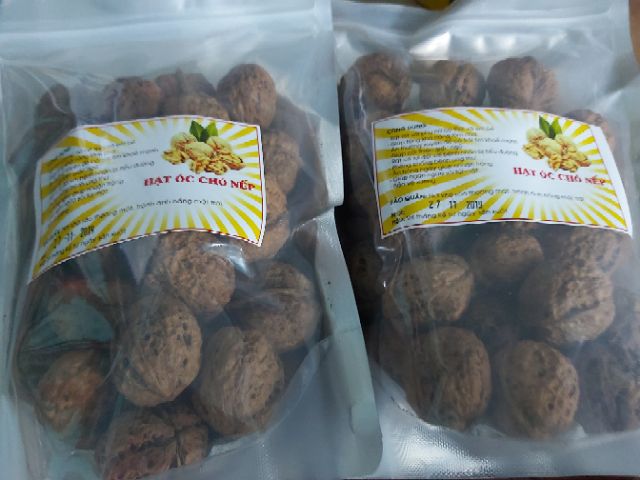 500g óc chó - hạnh nhân - mắc ca - bột cacao nguyên chất Đắk Lắc.