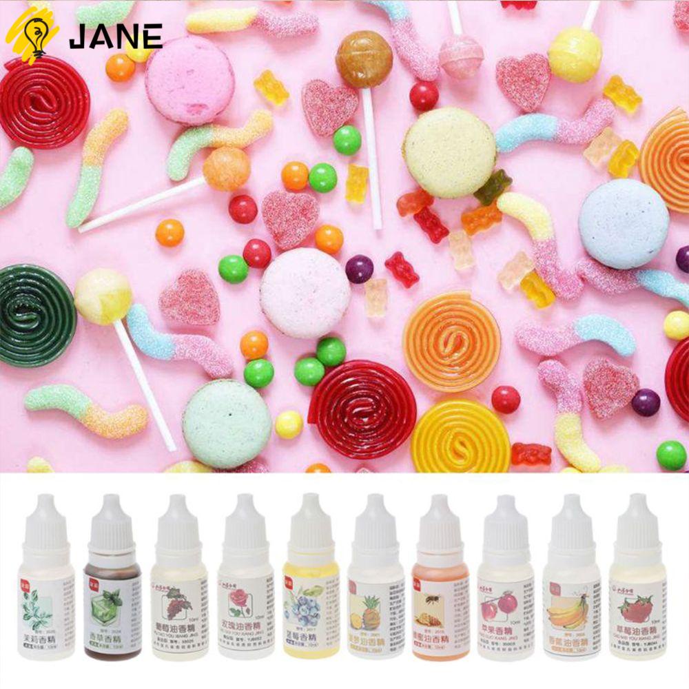 Hương liệu thực vật 10ml làm đất sét thủ công/xà phòng/gia vị/thực phẩm/tinh chất/bánh kem/sơn đồ gốm/mùi xe hơi DIY