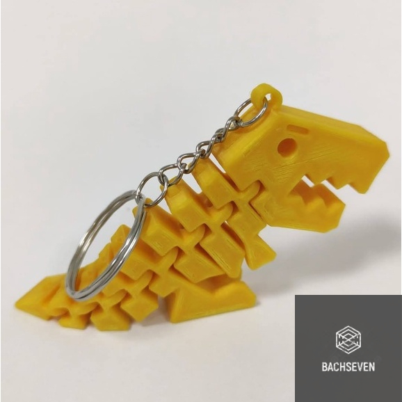 Móc Khóa Khủng Long cute in 3D