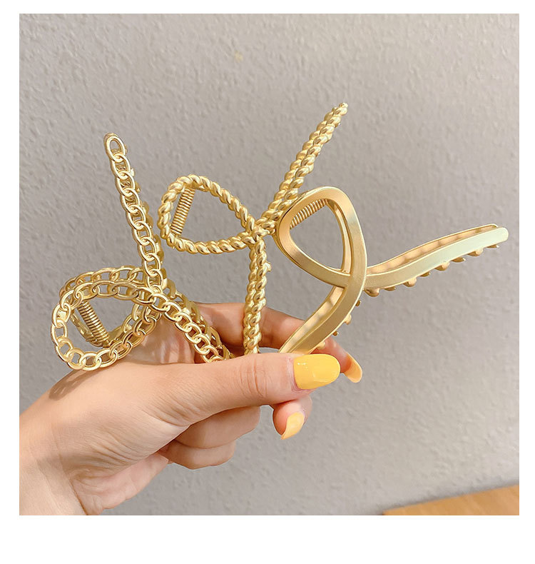 Kẹp Tóc Đuôi Ngựa Bằng Hợp Kim Acrylic Thanh Lịch