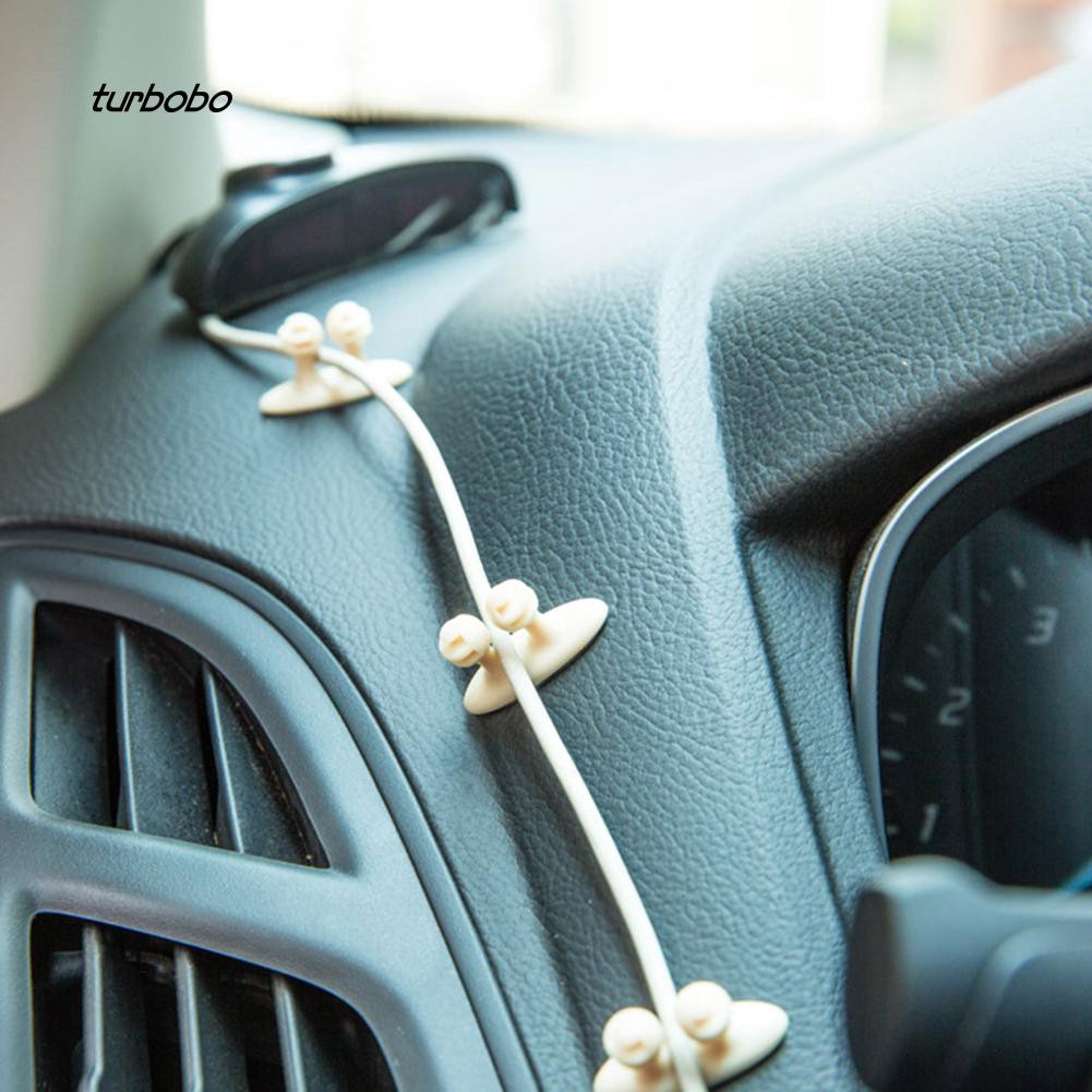 Set 8 Kẹp Cố Định Dây Cáp Xe Hơi