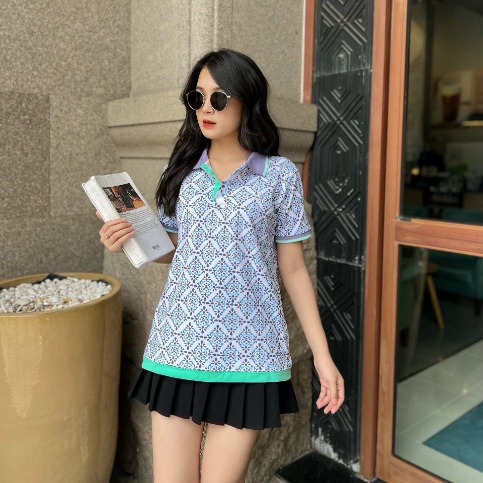Áo Polo Hàng VNXK, Chất Vải Mềm Mịn, Có Kèm Hình Thật