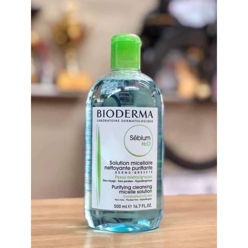 (HÀNG CHUẨN AUTHENTIC) Nước Tẩy Trang Bioderma 500ml