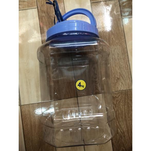 Hũ ngâm rượu bằng nhựa 3kg5 4kg 5kg 7kg 10kg đựng thực phẩm kín hơi