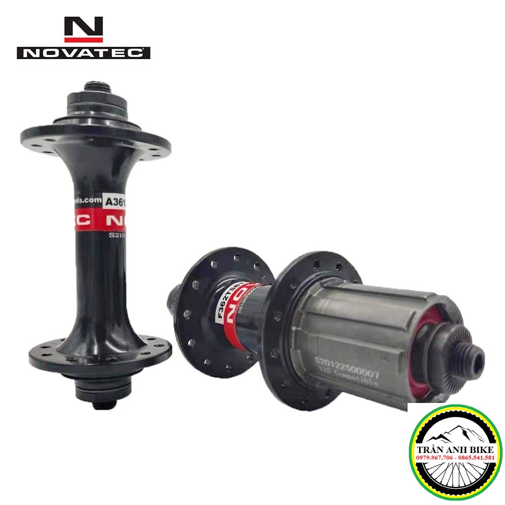 Moay ơ Hub xe đạp NOVATEC A361SBT/F362TSBT 20/24 Lỗ