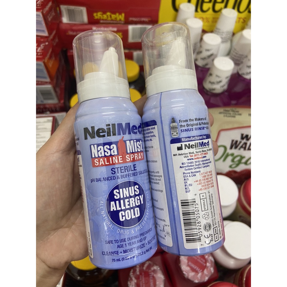 Xịt mũi Nasa Mist Neilmed 75ml