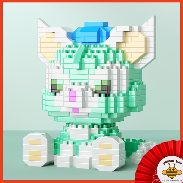 Đồ chơi xếp hình nhiều chi tiết ,Bộ đồ chơi lắp ráp lắp ghép mô hình 3D mini cho bé trai bé gái