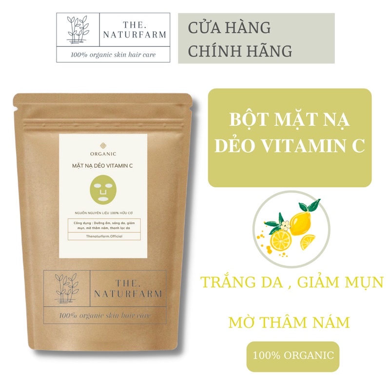 Mặt nạ dẻo vitamin C ( chanh vàng ) 100gr - Mask dẻo spa loại 1