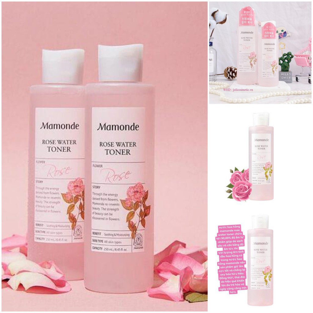 Nước Cân Bằng Kiềm Dầu Mamonde Toner mẫu mới 250ml