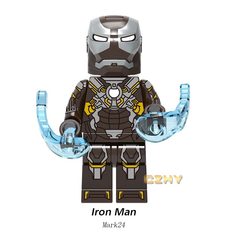 [Mã LIFETOYS1 giảm 30K đơn 99K] Bộ Đồ Chơi Lego Xếp Hình Iron Man X0253 MK24 MK25 MK29 MK30 MK31 MK32 MK34 MK35