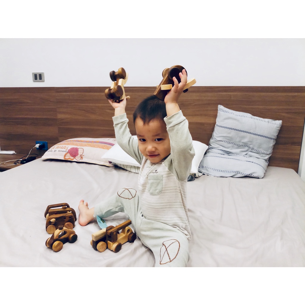 Máy Bay Mini Đồ Chơi Gỗ Chàng Trai Gỗ