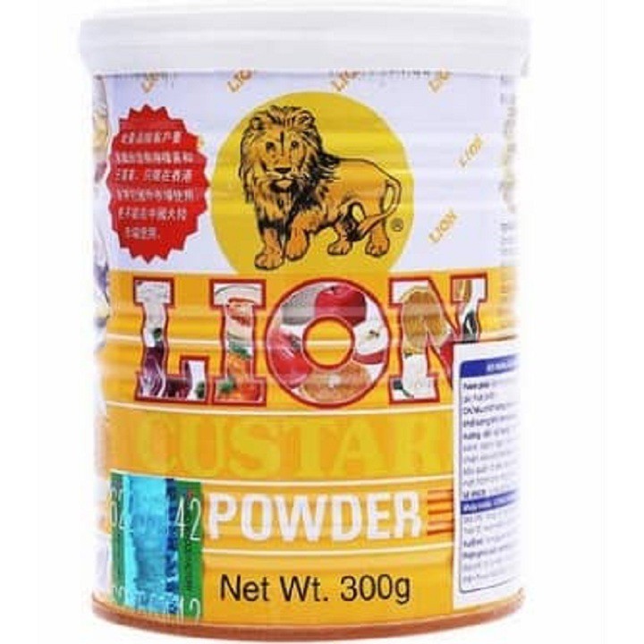 Bột Custard Lion - Bột trứng sữa 100g, 300g