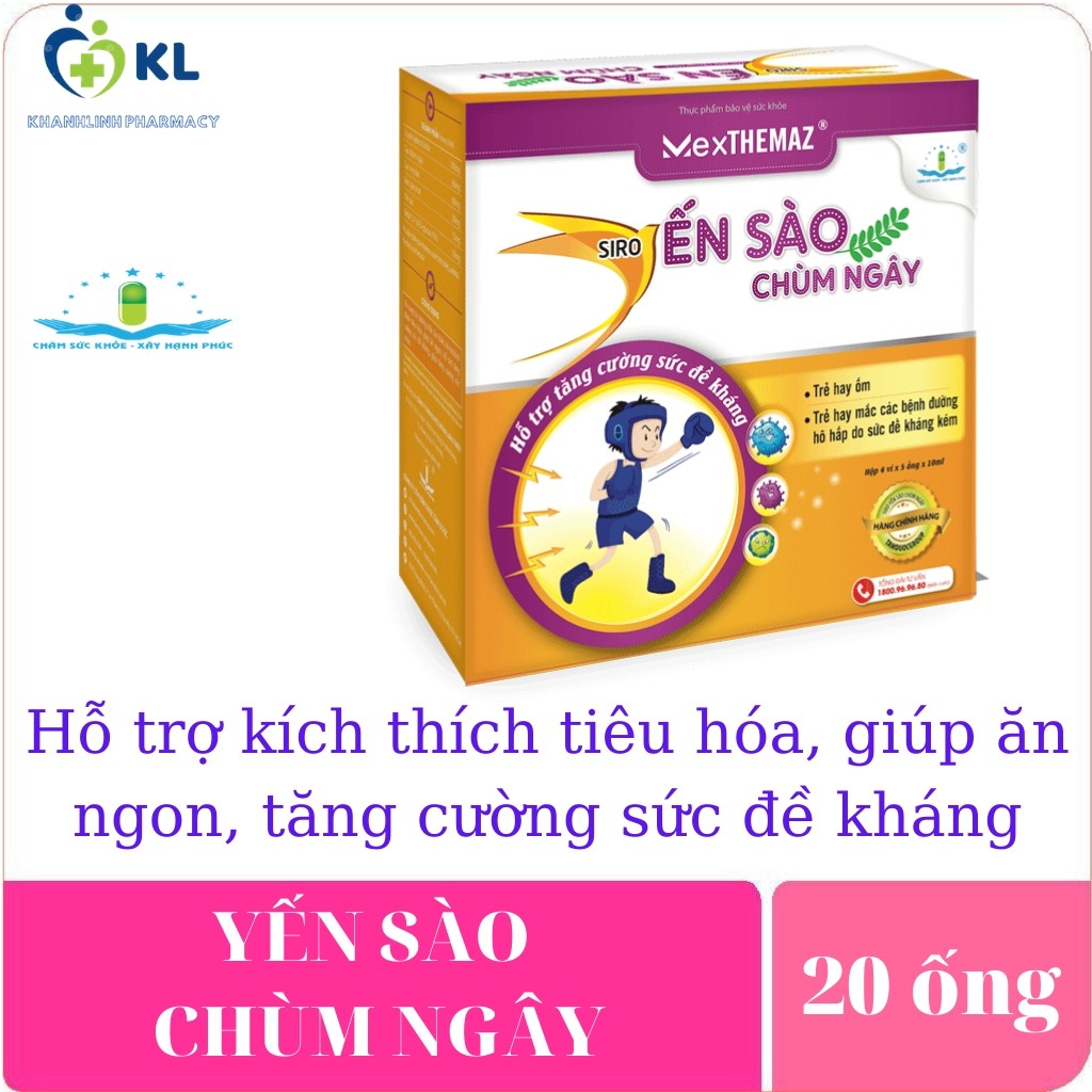 Yến Sào Chùm Ngây-Hỗ trợ kích thích tiêu hóa, giúp ăn ngon, Tăng cường sức đề kháng, phòng các bệnh đường hô hấp