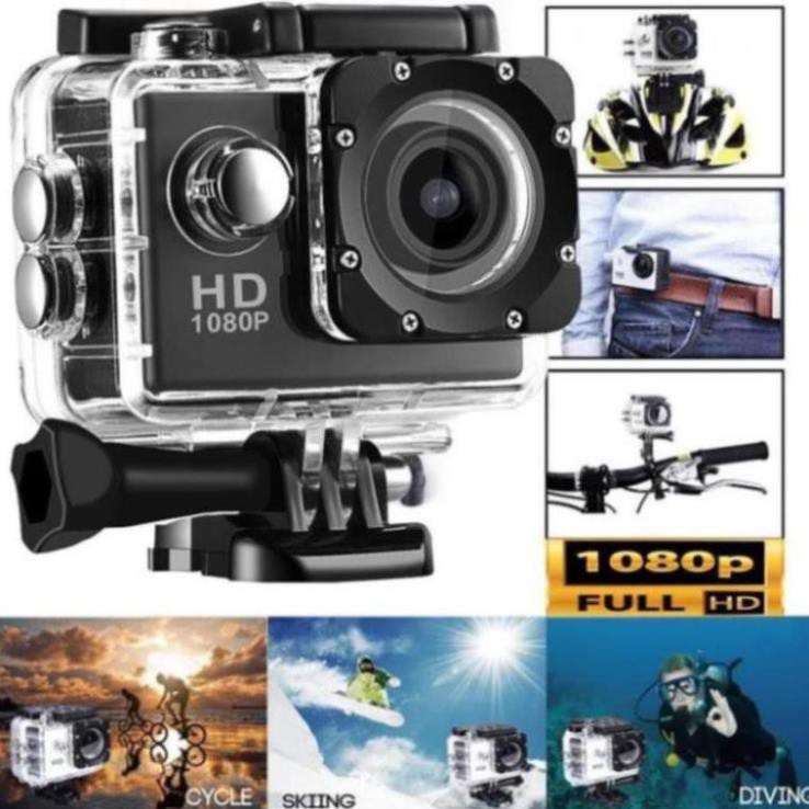 Camera hành trình 2.0 FULL HD 1080P Cam A9- LƯU TRỮ 64GB - Camera hành trình chống nước - camera hành trình xe máy phượt