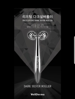 Thanh lăn nano bạc Dark silver roller Wellderma