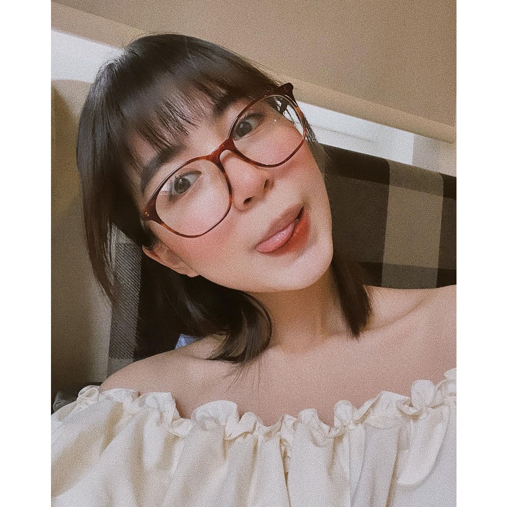 Gọng kính cận nam/nữ WeeHours HAF, dáng vuông thời trang, nhựa Acetate cao cấp | BigBuy360 - bigbuy360.vn