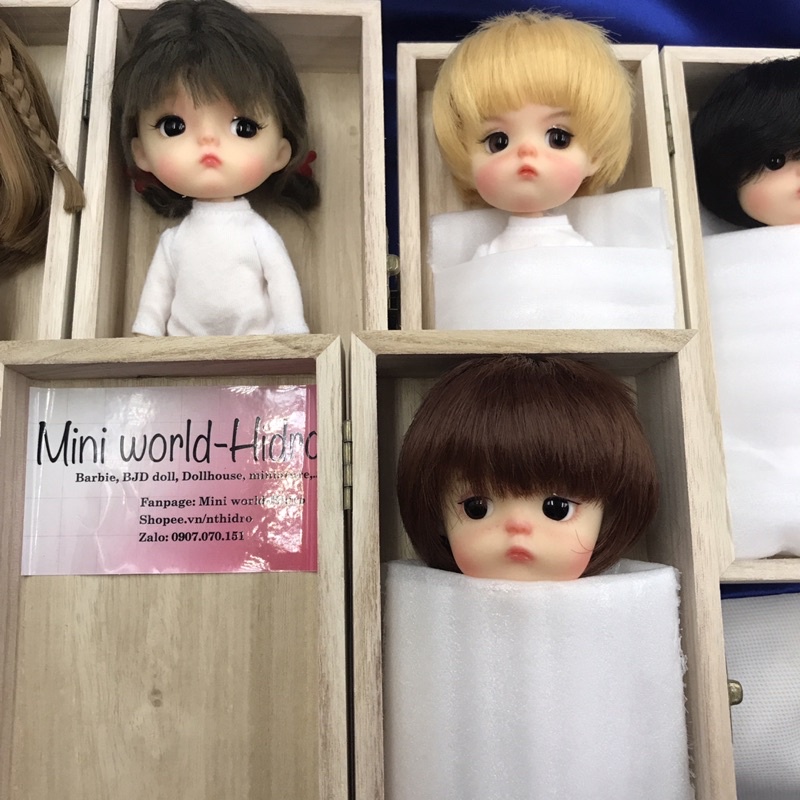 [Nhiều mẫu hàng có sẵn ] Búp bê Ming Mong Meng Bjd 1/8 khớp chính hãng. Ball - jointed doll 1/8.