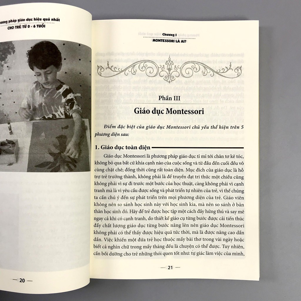 Sách Phương Pháp Giáo Dục Montessori - Phương Pháp Giáo Dục Tối Ưu Dành Cho Trẻ 0-6 Tuổi | BigBuy360 - bigbuy360.vn