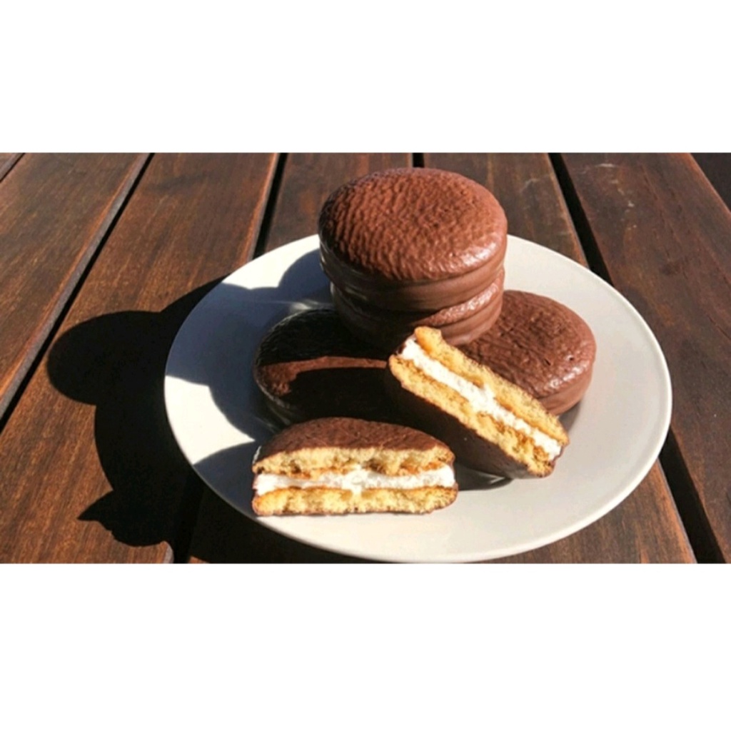 Bánh Chocopie Orion ,blubery ,vi xoài thơm ngon hộp 12 bánh  396g.