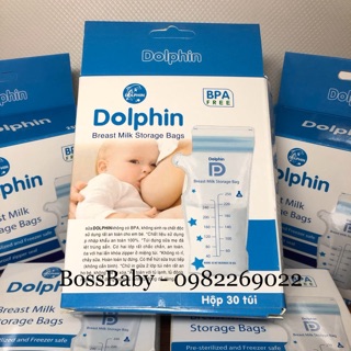 Túi trữ sữa Dolphin 30 tờ