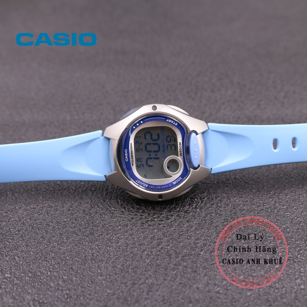 Đồng Hồ Nữ Casio LW-200-2BVDF Dây Nhựa