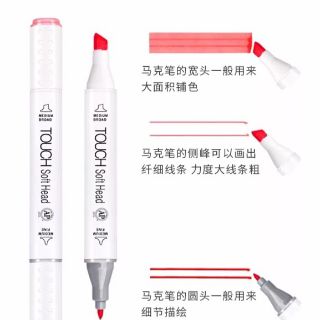 Marker Touch Soft Head set 30