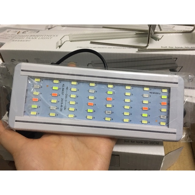 Đèn led bể cá WRGB 6 hàng LED