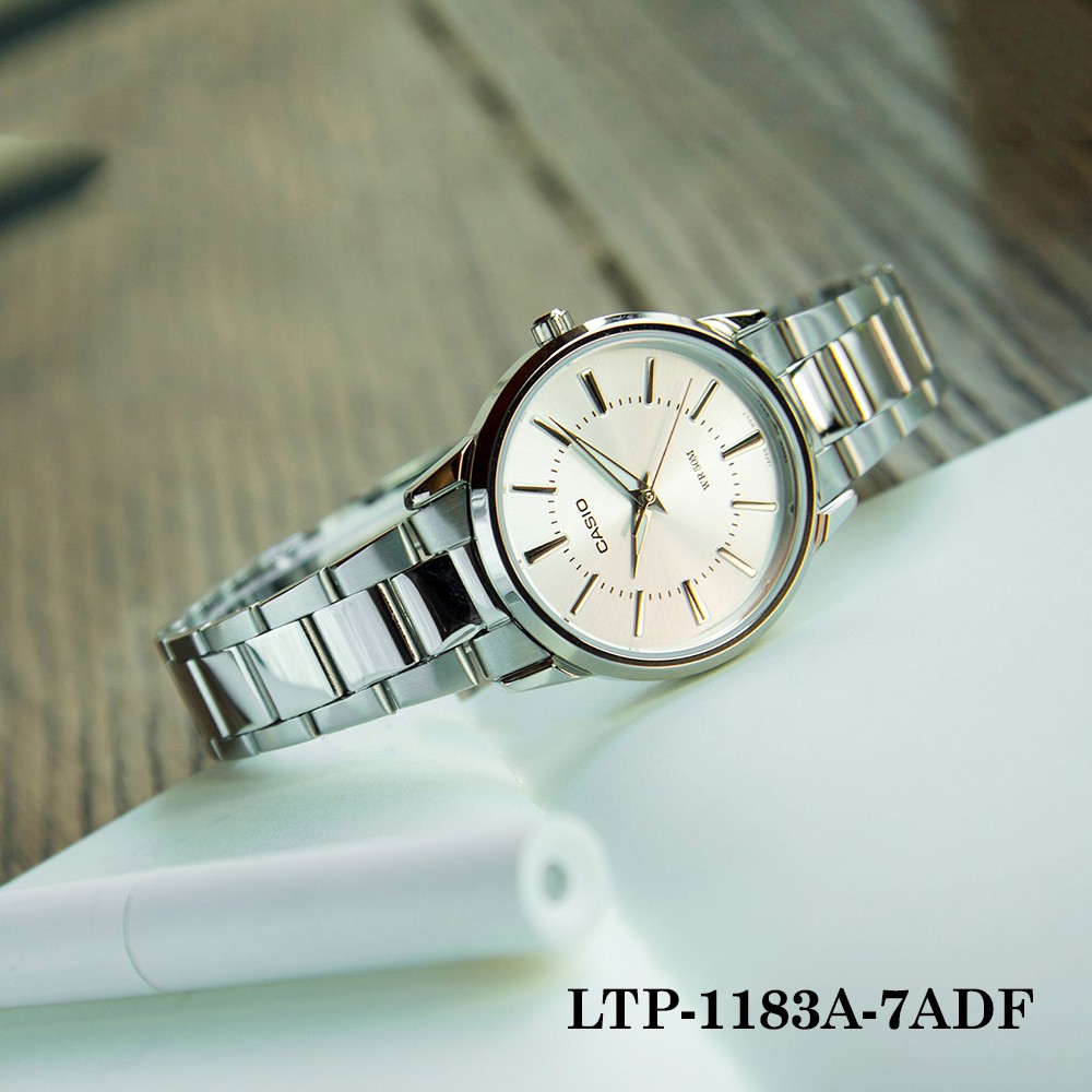 [BH 1 NĂM] Đồng hồ nữ Casio Standard chính hãng Anh Khuê LTP-1183 LTP-1183A LTP-1183