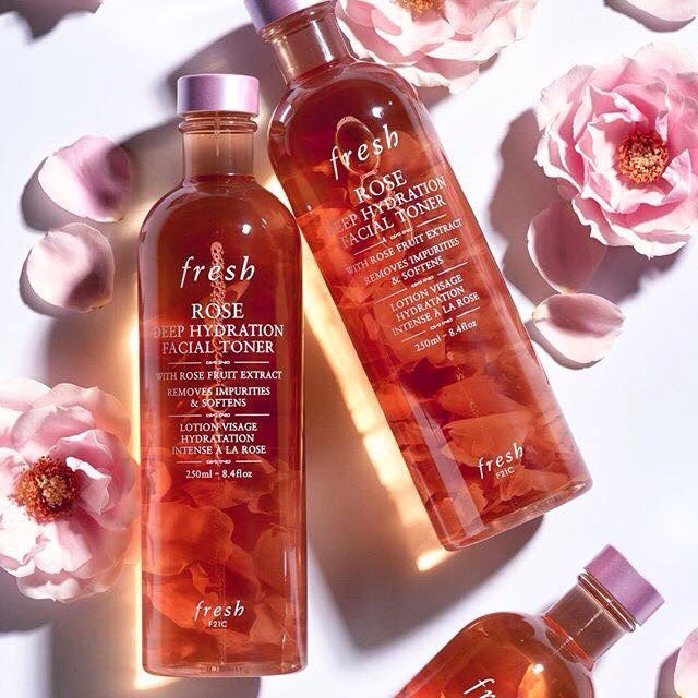 Nước Hoa Hồng Fresh Rose Deep Hydration Facial Toner 250ml