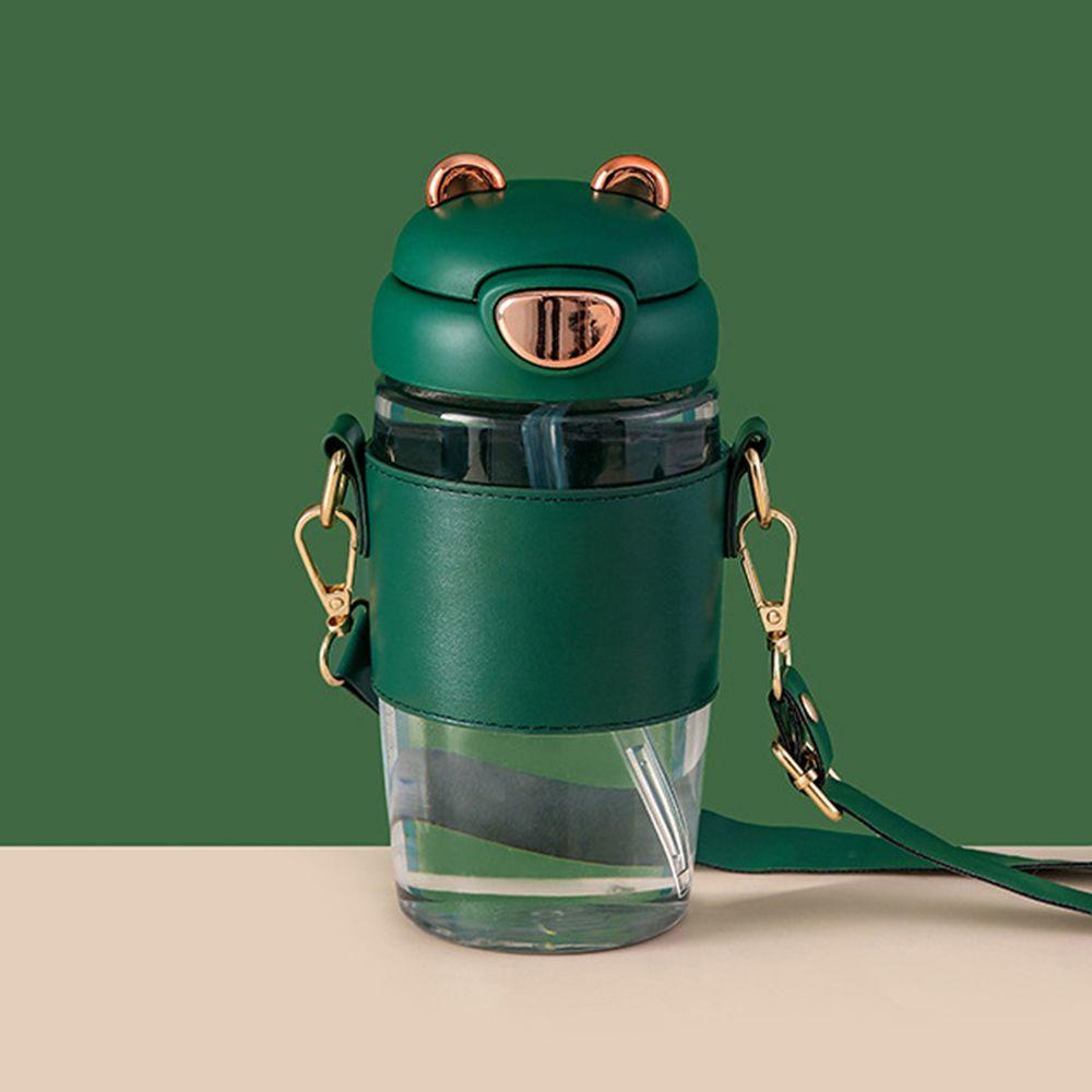 Bình Nước Thể Thao 600ML Có Ống Hút Tiện Dụng