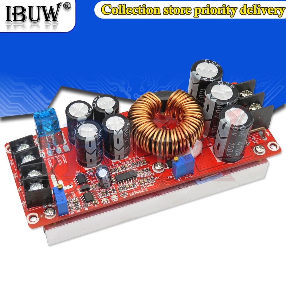 1 Mô Đun Tăng Áp 1200W 20A DC Từ 8-60V Lên 12-83V Cho Xe Hơi