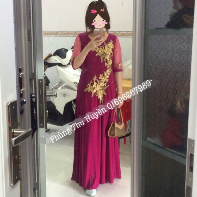 Váy đầm trung niên cao cấp