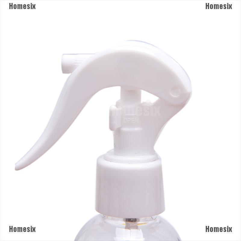 [zHMSI] 200ml Empty Spray Bottle Transparent Plastic Liquid Dispenser Shampoo Bottle TYU