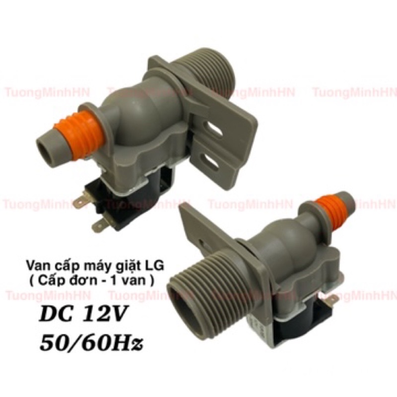 Van cấp nước máy giặt LG DC 12V hàng loại 1 - Rơ le cấp nước đơn máy giặt LG 12V