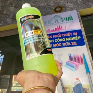 DUNG DỊCH RỬA XE KHÔNG CHẠM BIO 25 (1 Lít rửa xe ô tô siêu sạch)