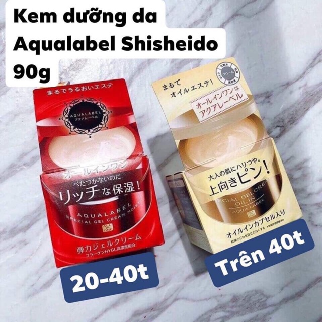 Kem dưỡng aqualabel