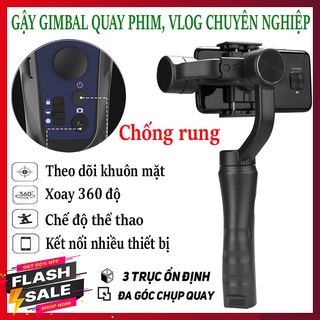Gậy quay phim chống rung cho điện thoại💥Freeship💥Giá quay gimbal tự động cân bằng quay vlog - tiktok